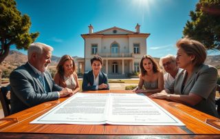 Greek real estate inheritance acceptance