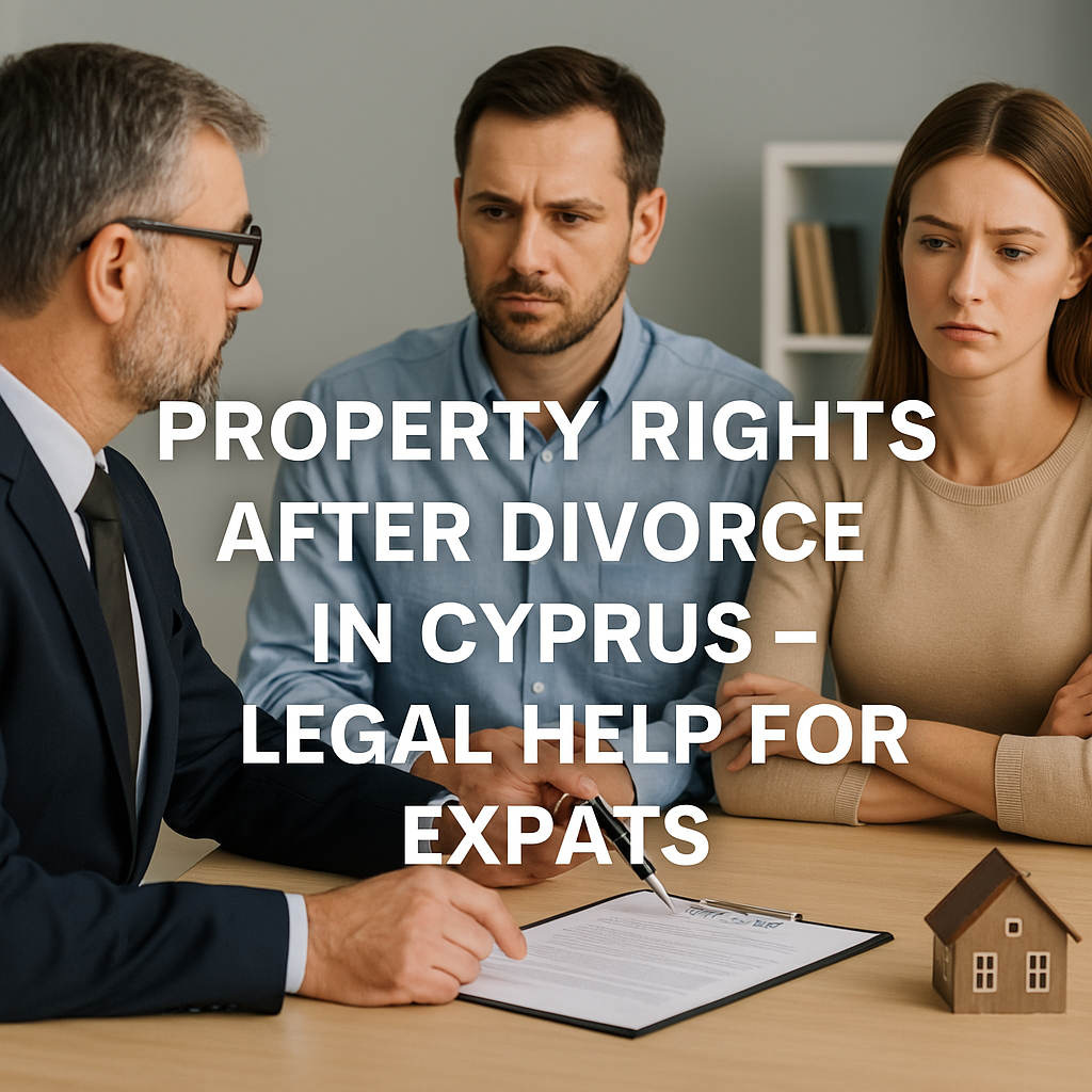Property Division After Divorce Under Cyprus Law, Divorce Under Cyprus Law, Property division after divorce in Cyprus, property settlement divorce Cyprus,