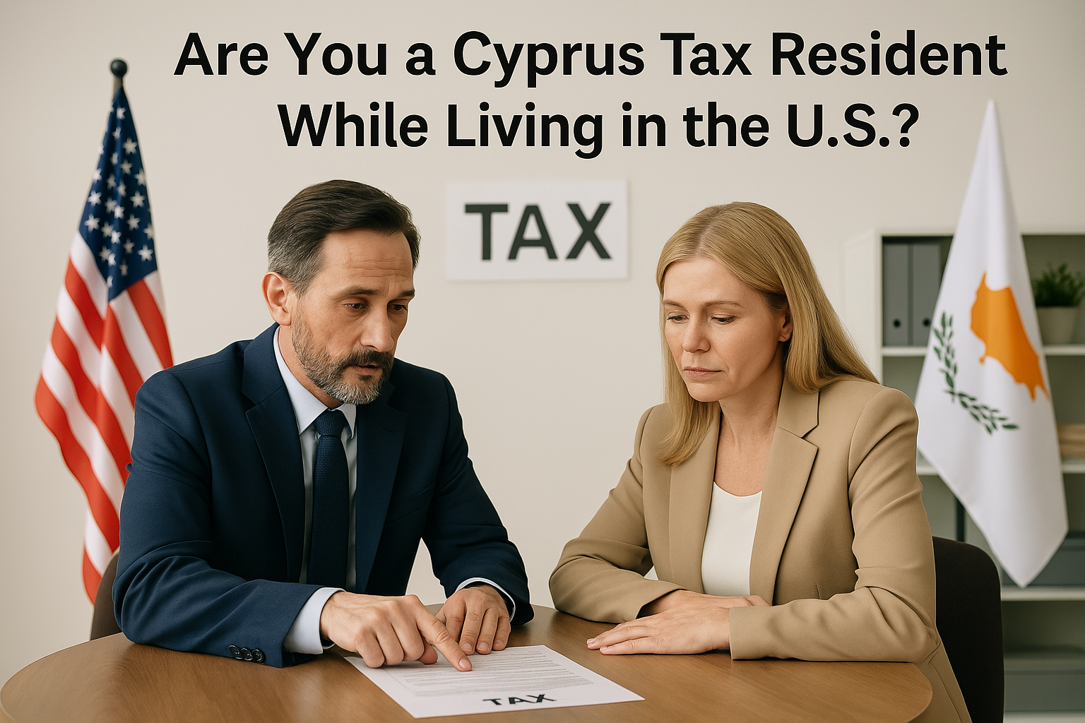 Cyprus tax residency for U.S. Cypriots, Cyprus Income Tax Expert, Tax residency Cyprus